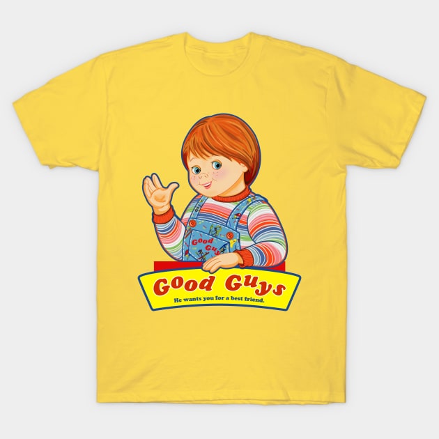 Good Guys - Child's Play - Chucky T-Shirt by Ryans_ArtPlace